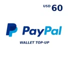 PayPal 60 USD Payment Card (United States) thumb 1