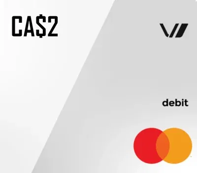 Mastercard 2 CAD Payment Card (Global) gallery image 1