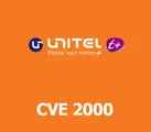 Unitel T+ 2000 CVE CV Global CVE Mobile Top-up thumb 1