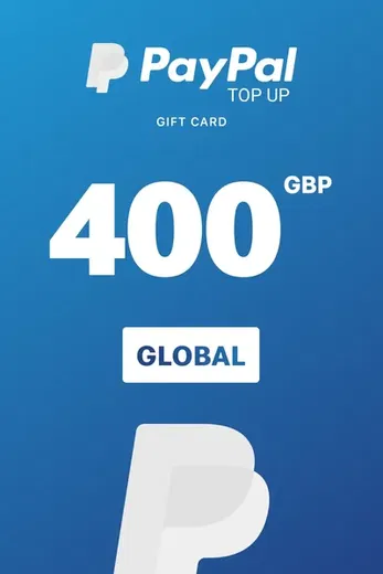 PayPal 400 GBP Payment Card (Global) gallery image 1