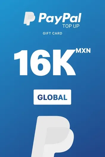 PayPal 16000 MXN Payment Card (Global)