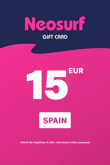 Neosurf 15 EUR Payment Card (Spain)