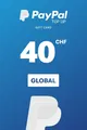 PayPal 40 CHF Payment Card (Global) thumb 1