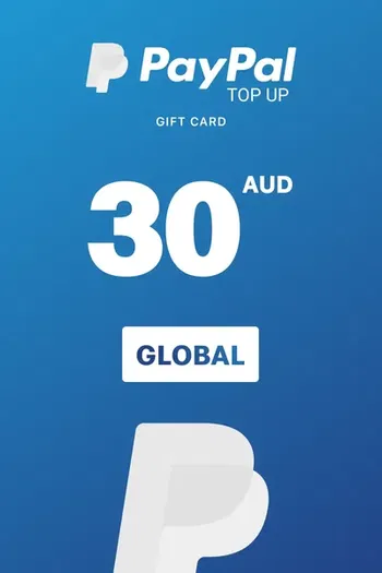 PayPal 30 AUD Payment Card (Global)