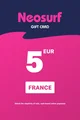 Neosurf 5 EUR Payment Card (France) thumb 1