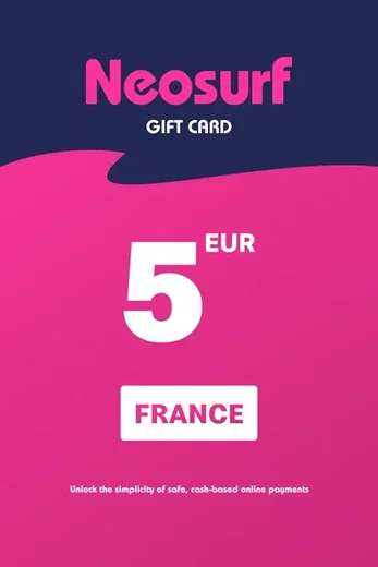 Neosurf 5 EUR Payment Card (France) gallery image 1