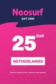 Neosurf 25 EUR Payment Card (Netherlands) thumb 1