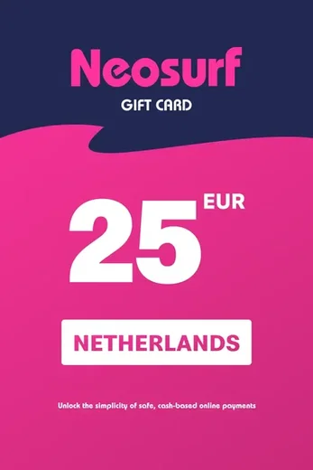 Neosurf 25 EUR Payment Card (Netherlands) gallery image 1