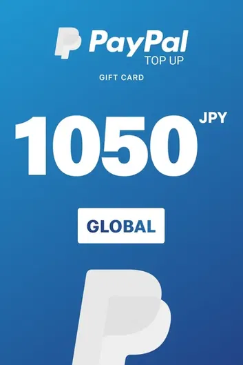 PayPal 1050 JPY Payment Card (Global)