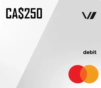 Mastercard 250 CAD Payment Card (Global) gallery image 1