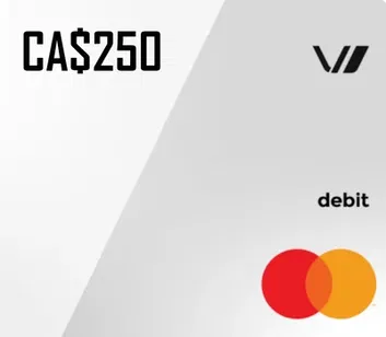Mastercard 250 CAD Payment Card (Global)