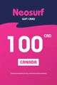 Neosurf 100 CAD Payment Card (Canada) thumb 1
