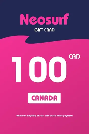 Neosurf 100 CAD Payment Card (Canada)