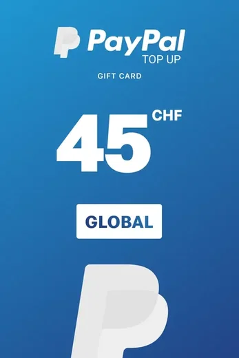 PayPal 45 CHF Payment Card (Global) gallery image 1