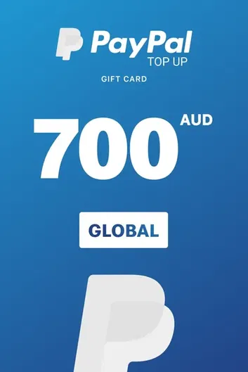 PayPal 700 AUD Payment Card (Global)