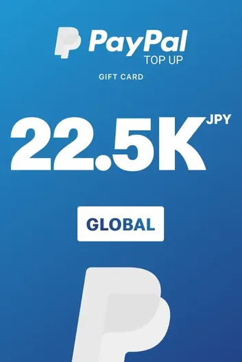 PayPal 22500 JPY Payment Card (Global)