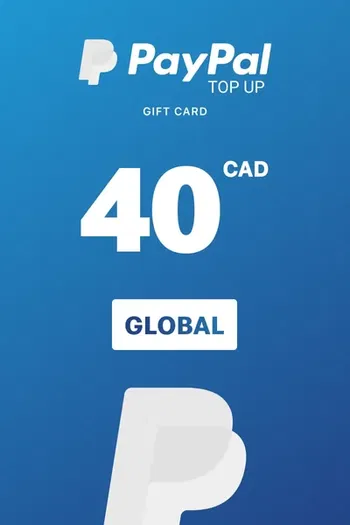 PayPal 40 CAD Payment Card (Global)
