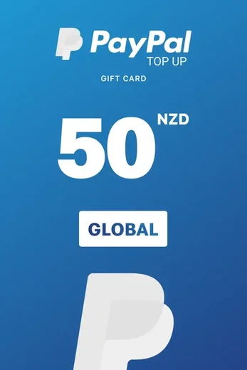PayPal 50 NZD Payment Card (Global) gallery image 1