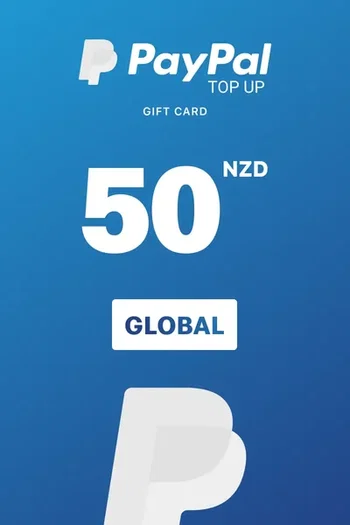 PayPal 50 NZD Payment Card (Global)