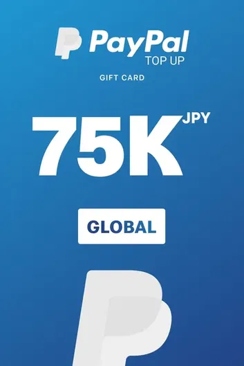 PayPal 75000 JPY Payment Card (Global)