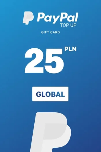 PayPal 25 PLN Payment Card (Global)
