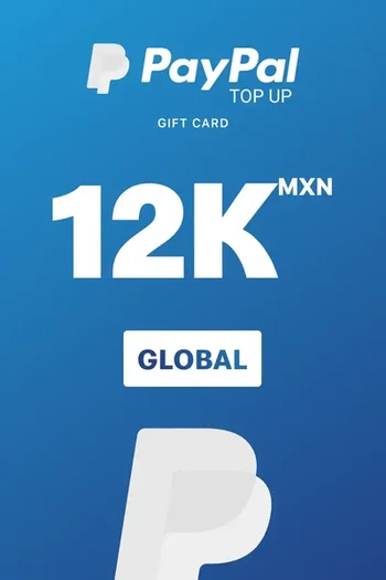 PayPal 12000 MXN Payment Card (Global)