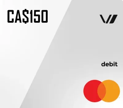 Mastercard 150 CAD Payment Card (Global) gallery image 1