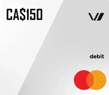Mastercard 150 CAD Payment Card (Global)
