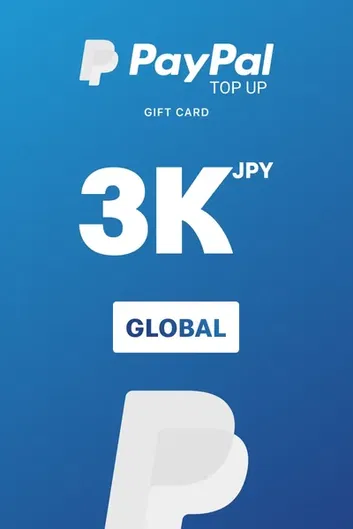 PayPal 3000 JPY Payment Card (Global)