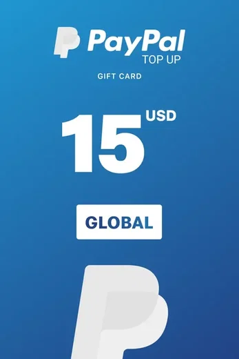 PayPal 15 USD Payment Card (Global) gallery image 1