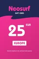 Neosurf 25 EUR Payment Card (Europe) thumb 1