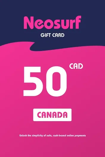 Neosurf 50 CAD Payment Card (Canada)