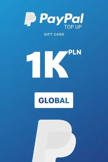 PayPal 1000 PLN Payment Card (Global)