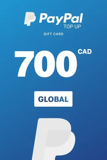 PayPal 700 CAD Payment Card (Global)