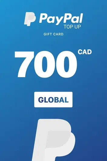 PayPal 700 CAD Payment Card (Global)