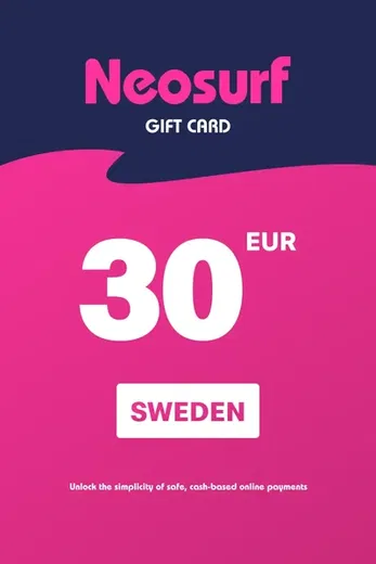 Neosurf 30 EUR Payment Card (Sweden) gallery image 1