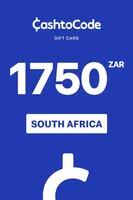 CashtoCode 1750 ZAR Payment Card (South Africa)