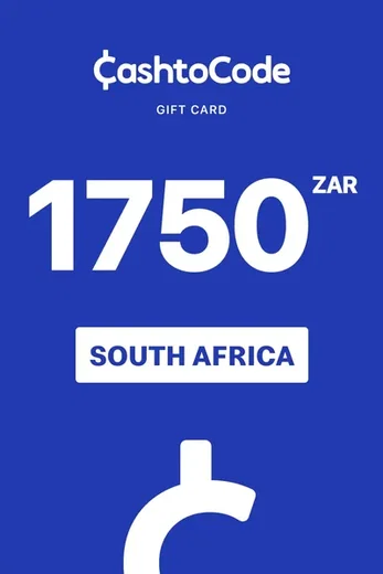 CashtoCode 1750 ZAR Payment Card (South Africa) gallery image 1