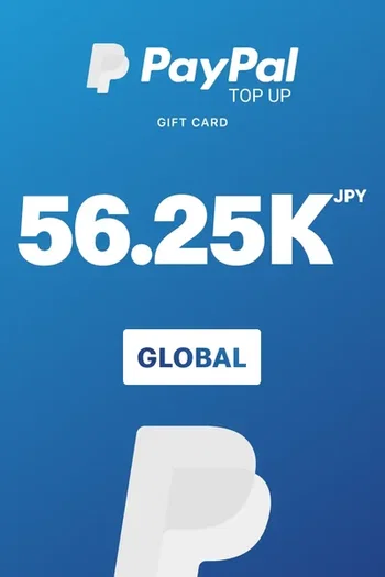 PayPal 56250 JPY Payment Card (Global)