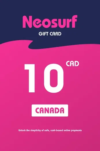 Neosurf 10 CAD Payment Card (Canada) gallery image 1