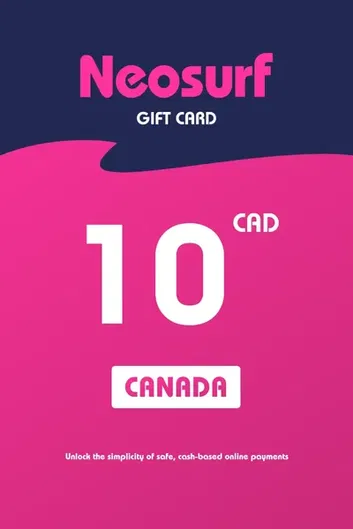 Neosurf 10 CAD Payment Card (Canada)