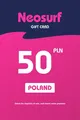 Neosurf 50 PLN Payment Card (Poland) thumb 1