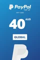 PayPal 40 AUD Payment Card (Global) thumb 1