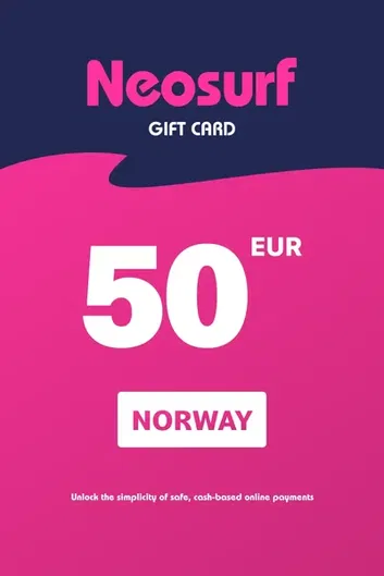 Neosurf 50 EUR Payment Card (Norway)
