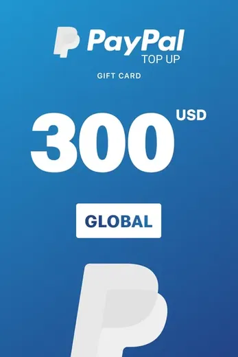 PayPal 300 USD Payment Card (Global) gallery image 1