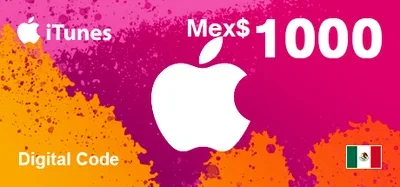 Apple iTunes 1000 USD Gift Card (Mexico) gallery image 2