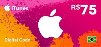 Apple iTunes 75 USD Gift Card (Brazil)