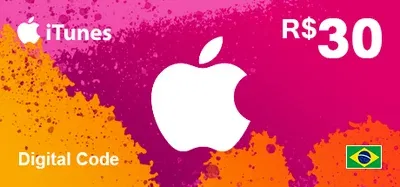 Apple iTunes 30 USD Gift Card (Brazil) gallery image 2