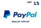 PayPal 15 GBP Payment Card (Global) thumb 1