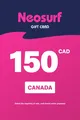 Neosurf 150 CAD Payment Card (Canada) thumb 1